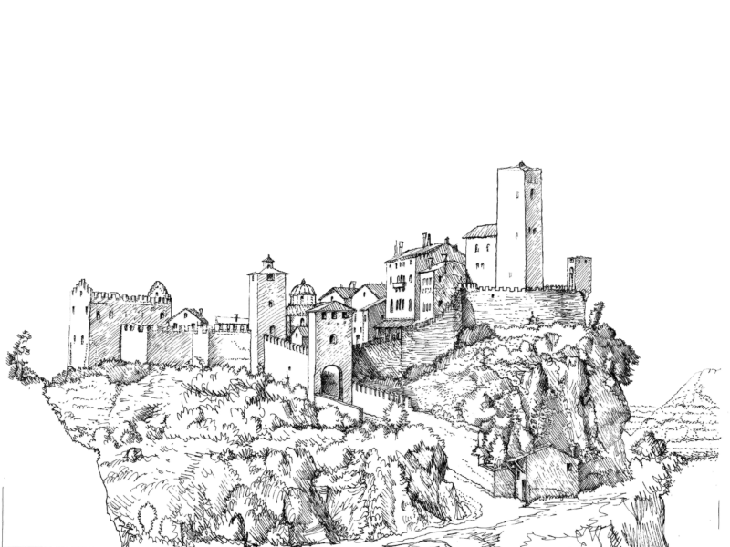 Castello di Collalto nel 1373
